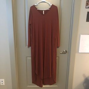 Rust maxi dress!
